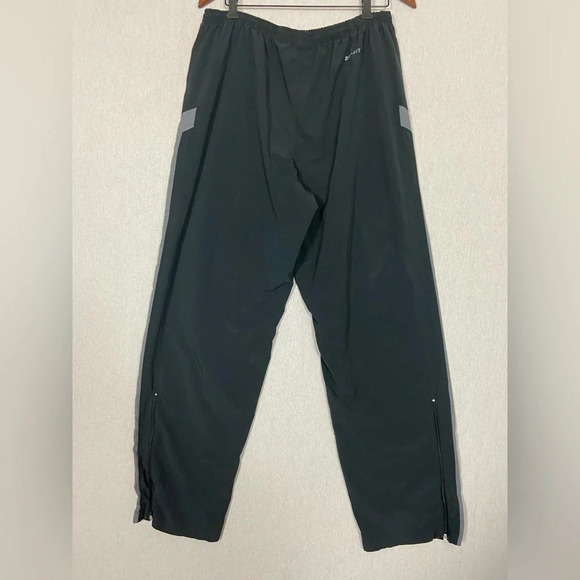 Nike Dri fit black track running workout  pants Sz XL - Picture 2 of 12